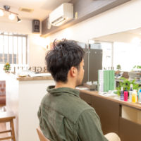 本日のスッキリ爽やかスタイルのメンズカット！
