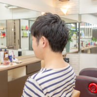 眼鏡をかける男性にオススメの束感ツーブロック♪