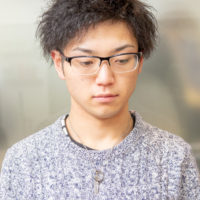 イケメン【ツイストパーマ×グロス】