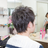 短すぎない！『春の耳だしショート束感スタイル』