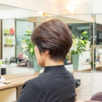 ボリュームのあるスタイルはドライヤーで変わる♪