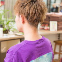 夏オススメの！セクションブロック×ツイストパーマ♪